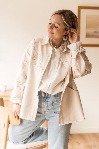 Veste en jean Magda