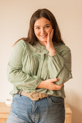 Blouse Carly vert