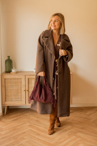 Manteau Amber marron