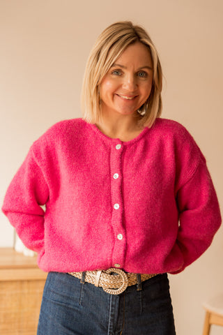 Gilet Naël fuchsia