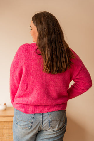 Gilet Naël fuchsia