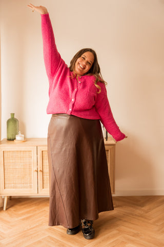 Gilet Naël fuchsia