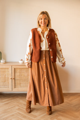 Jupe Tampa camel