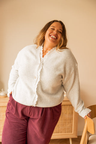 Gilet Dana gris