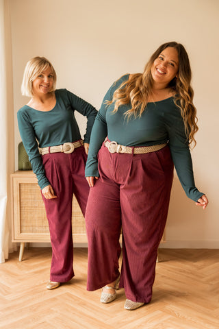 Pantalon Tampa bordeaux