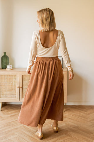 Jupe Tampa camel