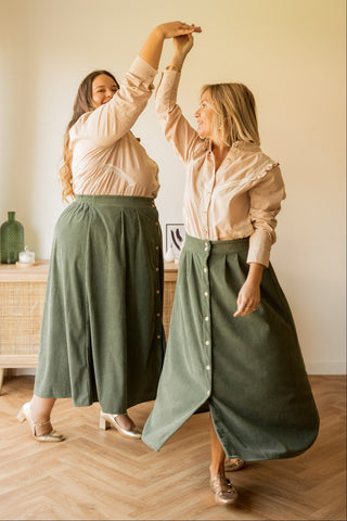 Jupe Tampa vert kaki