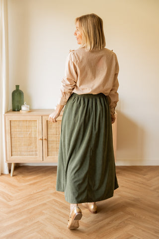 Jupe Tampa vert kaki