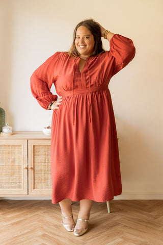 Robe Baija terracotta