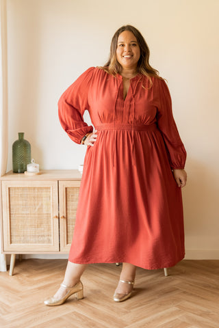 Robe Baija terracotta