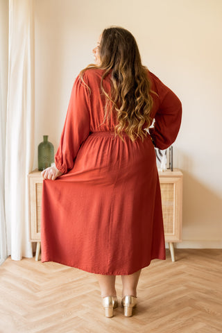 Robe Baija terracotta
