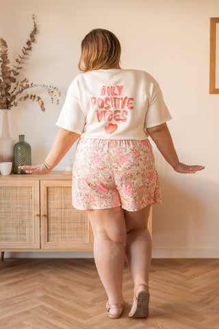 Jupe-short Lipa rose