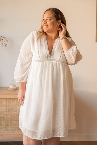 Robe Grace blanc