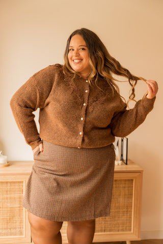 Gilet Nora marron