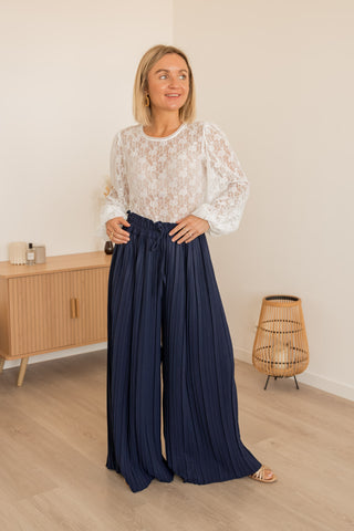 Pantalon Tess marine