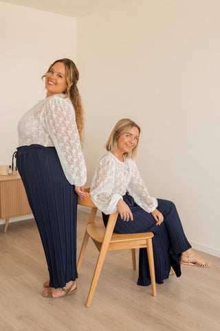 Pantalon Tess marine