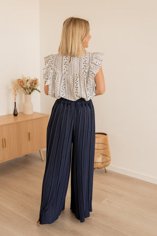 Pantalon Tess marine