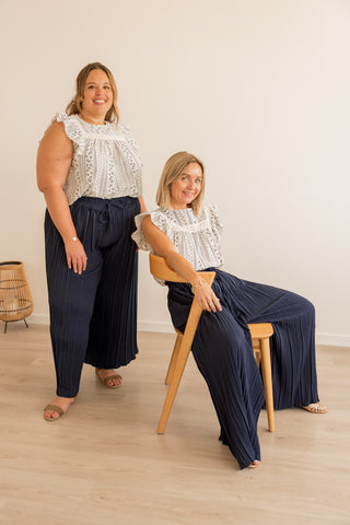 Pantalon Tess marine