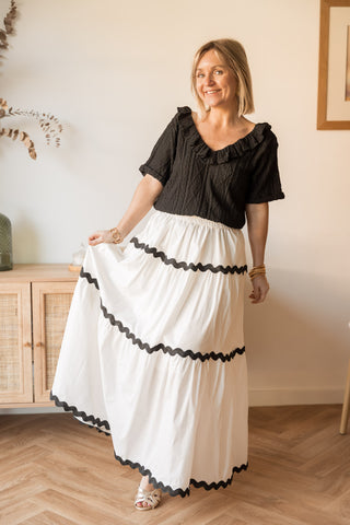 T-shirt Solana noir