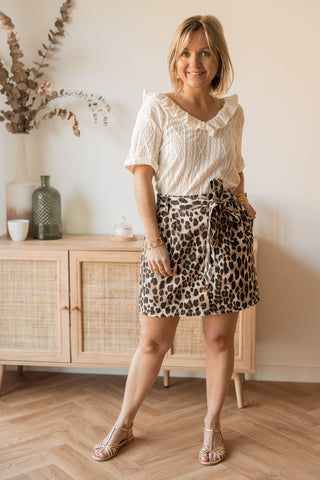 Jupe Dona léopard