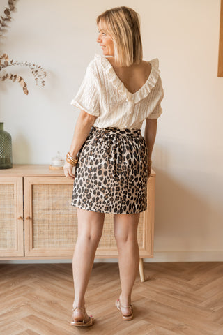 Jupe Dona léopard