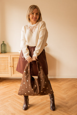 Pull Alina blanc