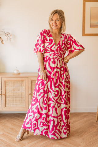 Robe Cruz fuchsia