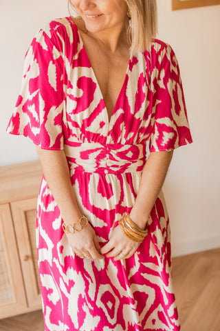 Robe Cruz fuchsia