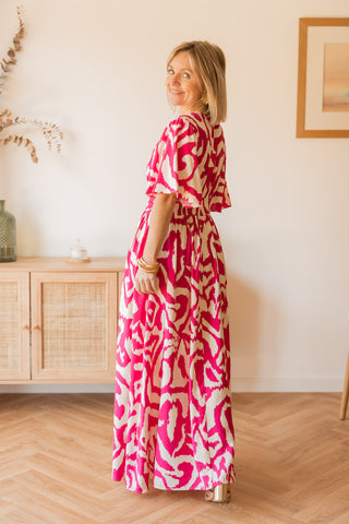 Robe Cruz fuchsia