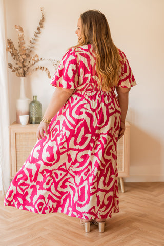 Robe Cruz fuchsia