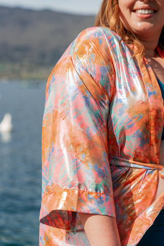 Kimono Ibiza orange