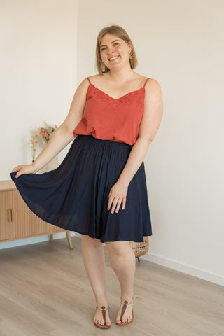 Jupe-short Haby marine