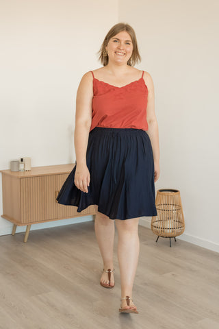 Jupe-short Haby marine
