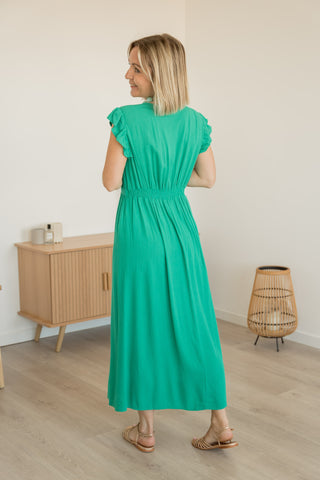 Robe Lylia vert