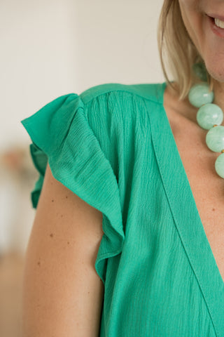 Robe Lylia vert