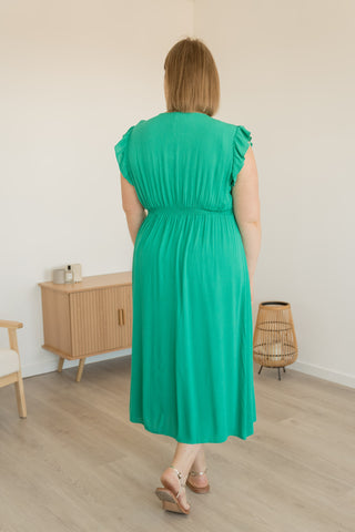Robe Lylia vert