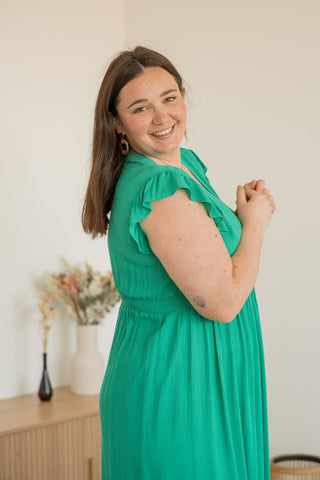 Robe Lylia vert