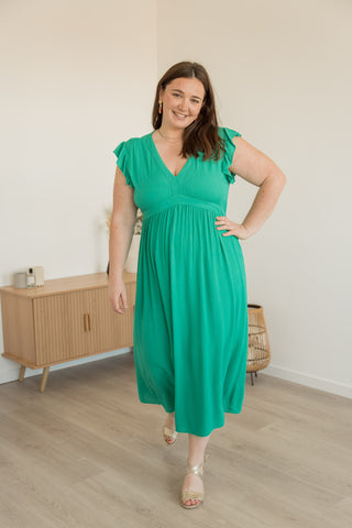 Robe Lylia vert