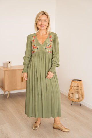 Robe Eloriana kaki