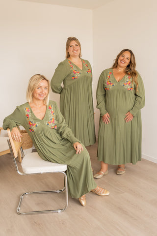 Robe Eloriana kaki