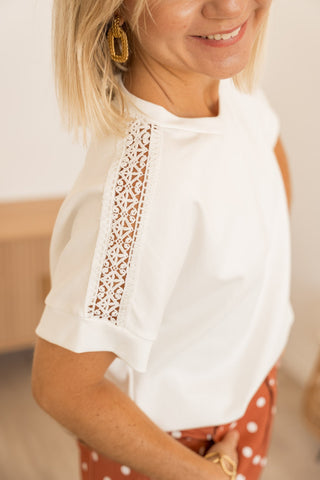 T-shirt Elana blanc