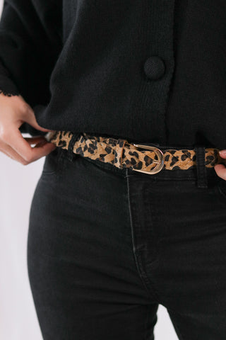 Ceinture Kinga léopard
