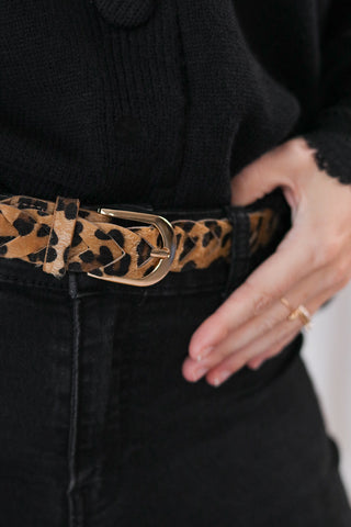 Ceinture Kinga léopard