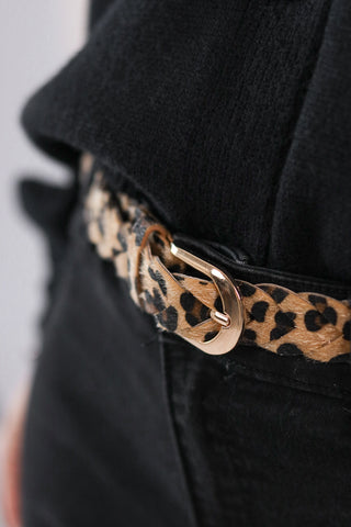 Ceinture Kinga léopard