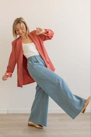 Veste Trissia terracotta