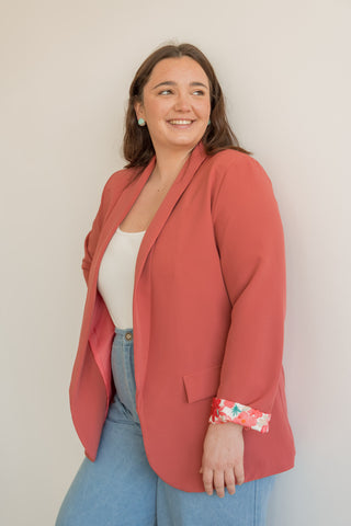 Veste Trissia terracotta
