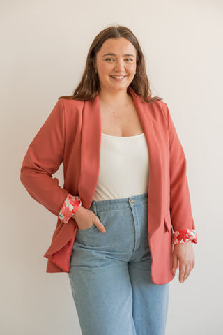 Veste Trissia terracotta