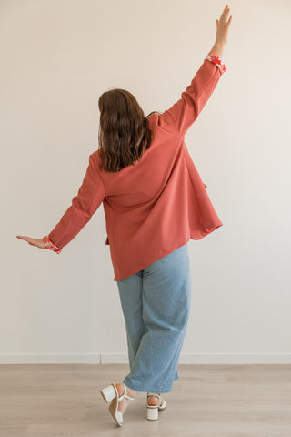 Veste Trissia terracotta