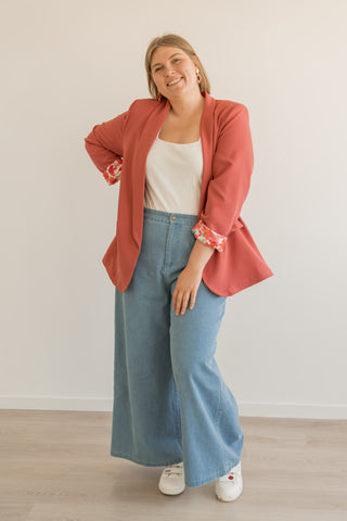 Veste Trissia terracotta