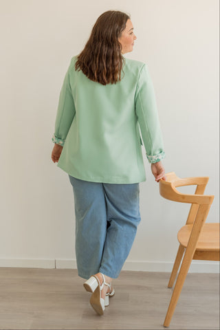 Veste Trissia vert d'eau